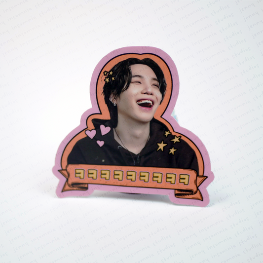 LOL D-Day Tour Yoongi Vinyl Sticker