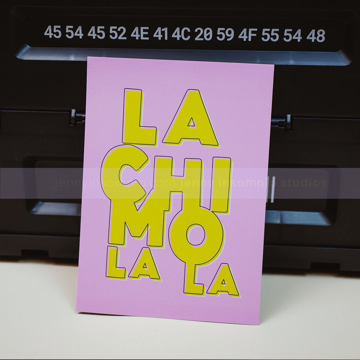 Lachimolala Art Mini Print